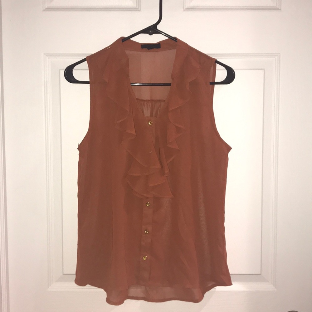Burnt Orange Blouse
